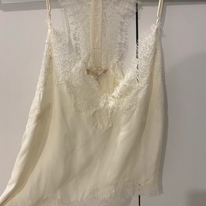 NWT Lace Silk Cami
